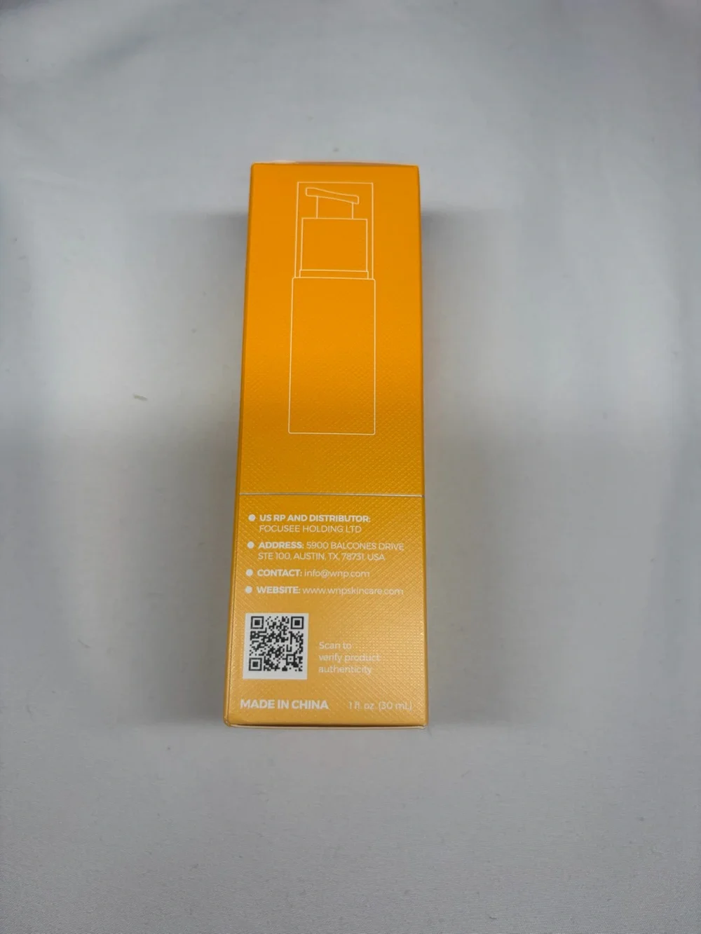 BrightPop Vitamin C Serum — Radiance Boost in Orange